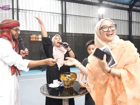 Keseruan Halal Bi Halal Karyawan Rans, Bertabur Hadiah Keren dari Raffi Nagita