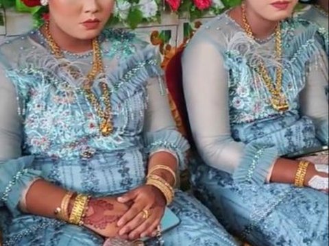 Viral! This is What Happens When Moms Become Pagar Ayu: Wearing Jewelry Like a Walking Gold Store, Thick Makeup 'Daytime on Top, Nighttime on Bottom'