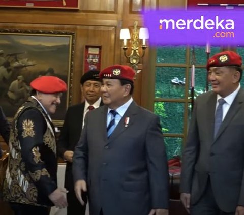 Momen Prabowo Bertemu Jenderal Teman Satu Kamar, Diberikan Kata-kata Luar Biasa