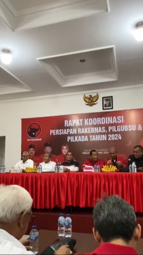Controversy over the Absence of Jokowi's Photo in the Coordination Room, Here's the Explanation from PDIP North Sumatra