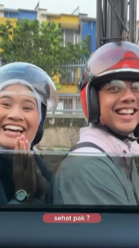 Romantic Moment of Lovers Caught on Camera by Ridwan Kamil, Unexpected Blessing: Borrowed Bridal Car and Ready to be a Witness to the Wedding