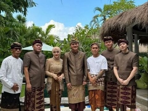 Penampilan Jeffry Reksa Pacar Putri Delina di Acara Mepamit Mahalini dan Rizky Febian