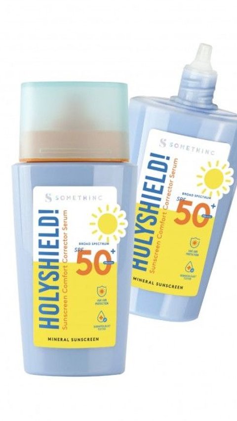 5. Somethinc Holyshield! Sunscreen Comfort Corrector Serum SPF 50+ PA++++<br>