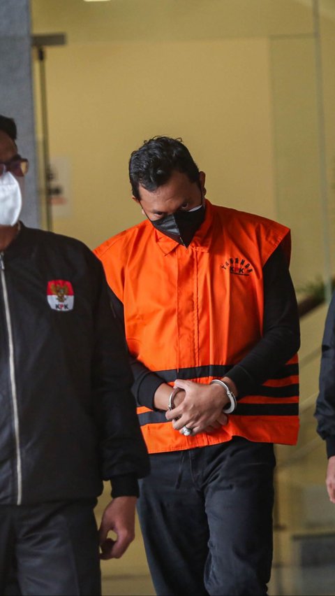 KPK akan menahan Bupati Sidoarjo, Jawa Timur, Ahmad Muhdlor Ali (AMA) alias Gus Muhdlor selama 20 hari pertama. (Liputan6.com/Angga Yuniar)