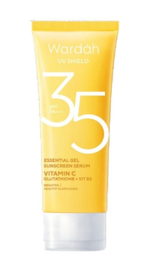 5. Pilih Sunscreen dengan Kandungan Vitamin C untuk Mencerahkan Kulit Kusam<br>
