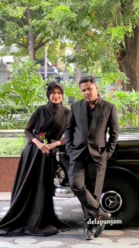 Carrying the Mafia theme, the Pre-wedding Portraits of Mamat Alkatiri and Nafhafirah Caught Attention, the Vibes are Really Great.