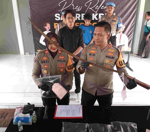 Anggota Gangster yang Menyerang Petugas SPBU Pakai Sajam di Bogor Ditangkap, Ini Tampang Pelaku