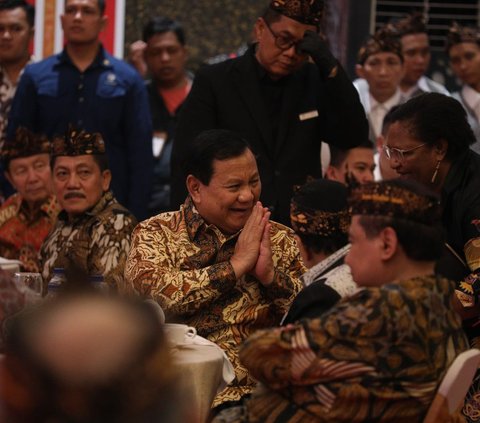 Hadiri Pembangunan Replika Kraton Majapahit Jakarta, Prabowo: Saya Kagum Luar Biasa