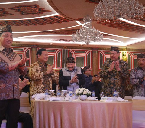 Hadiri Pembangunan Replika Kraton Majapahit Jakarta, Prabowo: Saya Kagum Luar Biasa