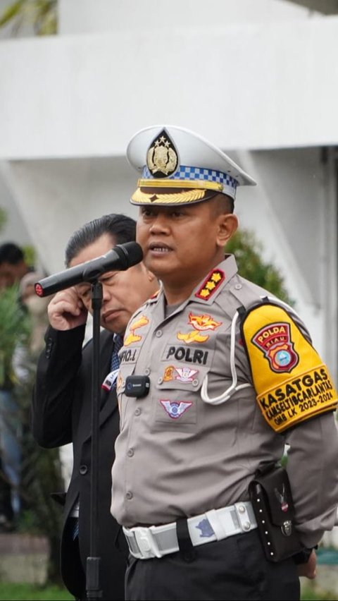 Kerja Keras Polisi Lalu Lintas di Riau Amankan Arus Mudik Lebaran Diganjar Penghargaan