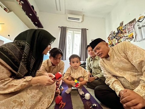 Potret Pengajian Jelang Pernikahan Rizky Febian & Mahalini, Digelar Tertutup dan Hanya Dihadiri Keluarga Terdekat