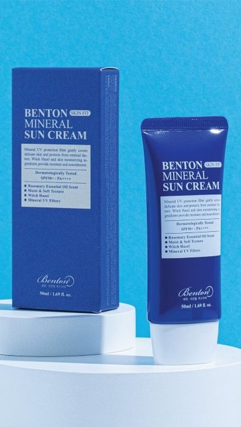 10. Benton Skin Fit Mineral Sun Cream<br>