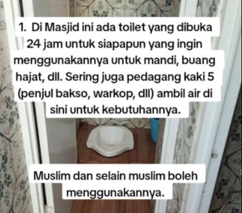 Luar Biasa, Masjid ini Izinkan Non Muslim Datang dan Gunakan Fasilitas, Ada Makan Gratis Setiap Hari