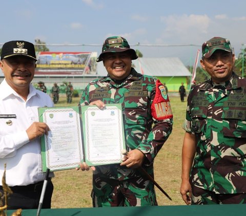 TNI Buka Jalan Pintas Hubungkan 2 Wilayah di Garut, Percepat Akses untuk Warga