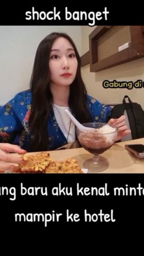 Lagi Asyik Makan Siang, Viral YouTuber Korea Malah Diajak Pria Kendari ke Kamar Hotel