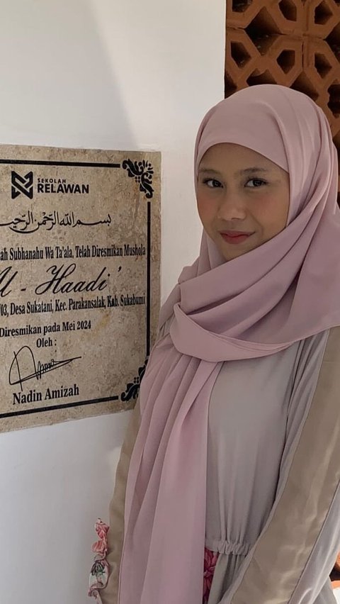 Nadin Amizah Bangun Musala di Sukabumi, Tak Kuasa Menitikan Air Mata karena Salah Satu Mimpinya Terwujud