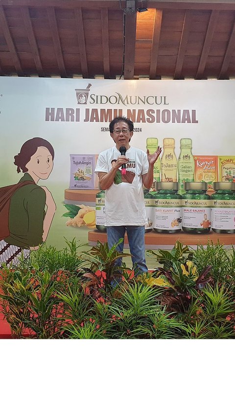 Sido Muncul Rayakan Hari Jamu Nasional 2024 Bersama 100 Pedagang Jamu di Semarang