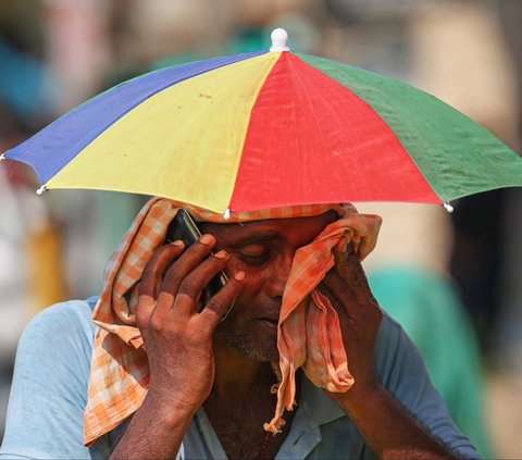 FOTO: Gelombang Panas Mematikan Hantam India: Suhu Capai 52,9 Derajat Celcius, 33 Orang Tewas