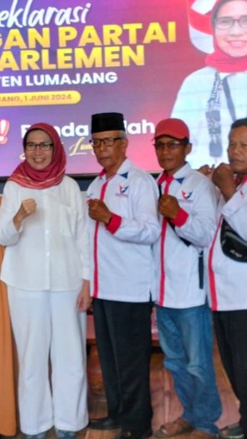 Pilkada 2024, Mantan Waki Bupati Indah Amperawati Didukung 8 Parpol Jadi Bakal Calon Bupati Lumajang