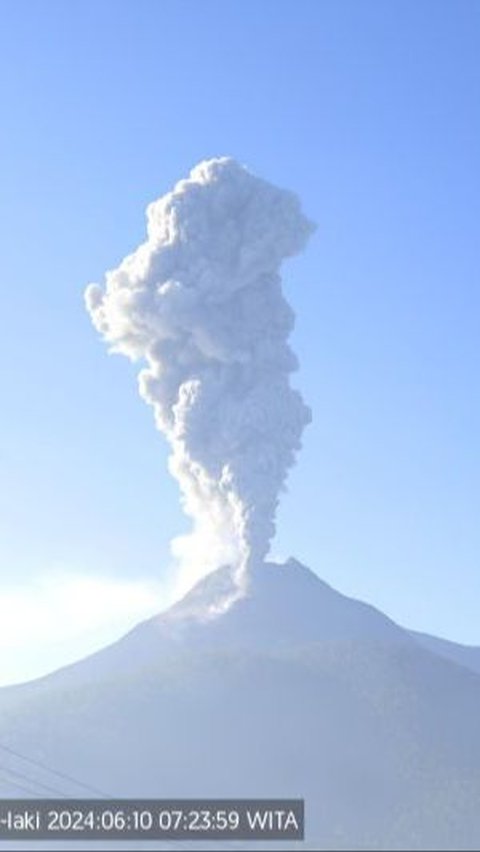 Erupsi Lagi, Status Gunung Lewotobi Laki-Laki Naik Jadi Level Siaga