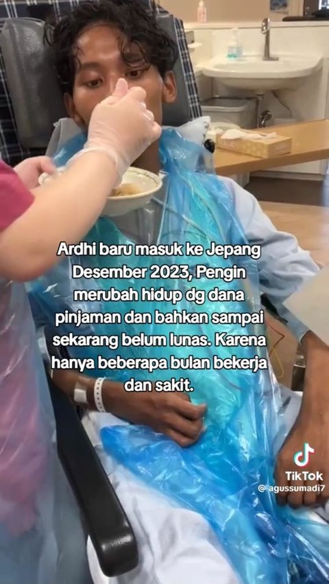 Viral Pekerja Indonesia di Jepang Jatuh Sakit saat Baru Bekerja Beberapa Bulan, Tuai Simpati