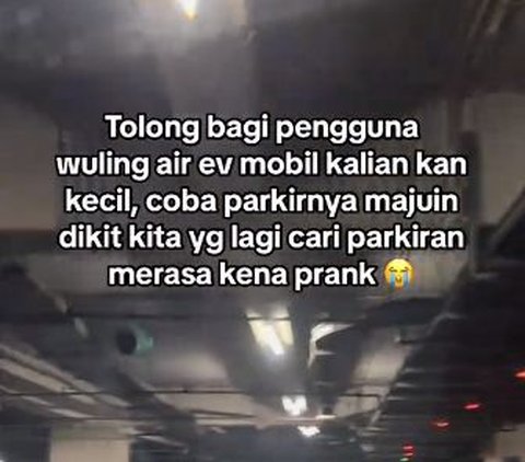 Selalu berhasil membuat emosi terpancing, Wuling Air ev memang suka bermain prank saat berada di parkiran.