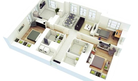 <b>Desain Rumah Sederhana 3 Kamar Minimalis</b><br>