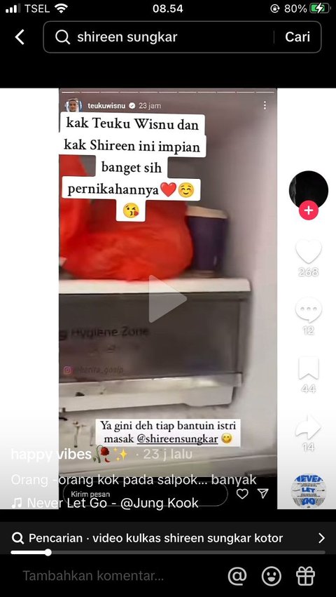 Freezer yang Penuh dengan Tumpukan Plastik <br>