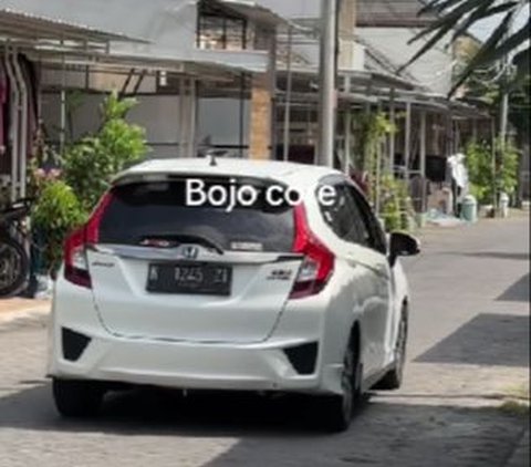 Ini hasilnya jika mobil dibawa oleh istri, semua bodi lecet!