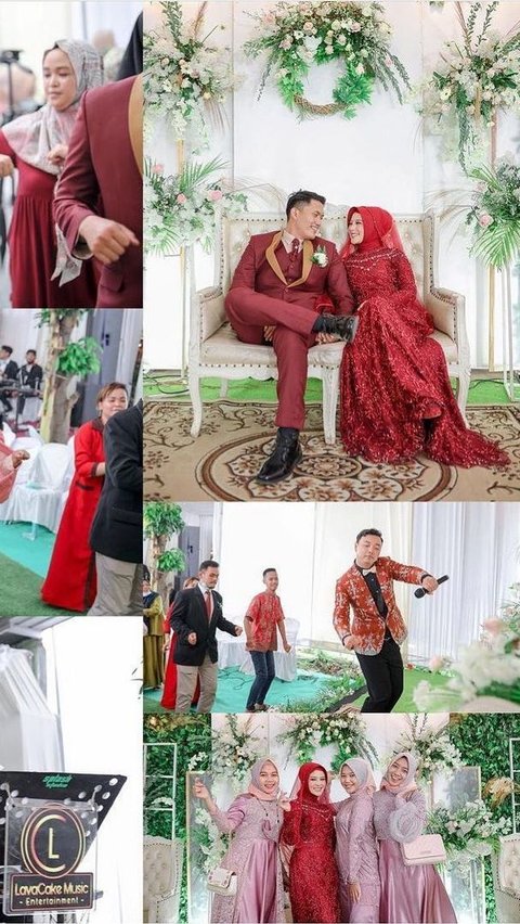 Portrait of Briptu FN and Police Husband's Luxury Wedding, Known as Couple Goals Since High School