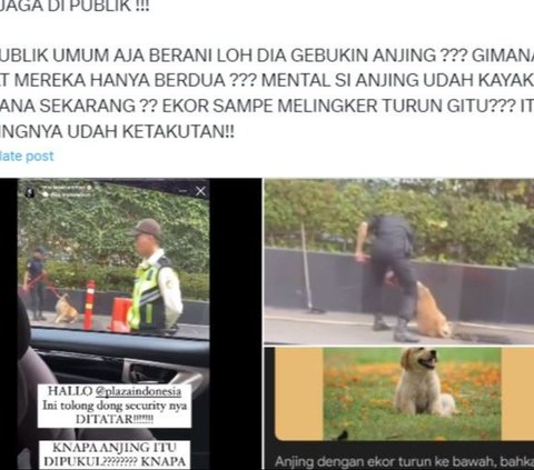 Outrageous Plaza Indonesia Security Guard Fired Because of Viral Video Hitting a Dog, How Much is His Salary?