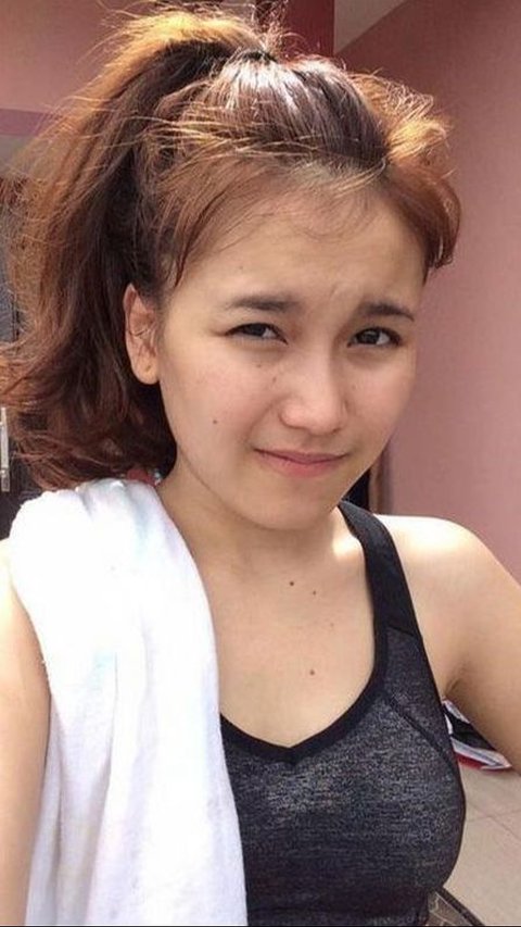 3. Wajah Cantik Natural Ayu Ting Ting Saat Olahraga<br>