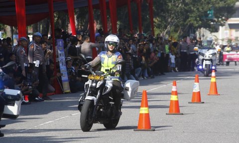 Mengenal Sosok Bripda Jeje, Polwan Cantik Riau Langganan Juara Karate hingga ke Jepang