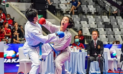 Mengenal Sosok Bripda Jeje, Polwan Cantik Riau Langganan Juara Karate hingga ke Jepang