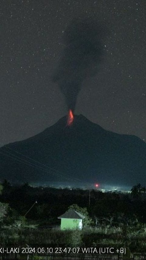 Gunung Api Lewotobi Laki-laki Kembali Meletus, Waspada Banjir Lahar Dingin