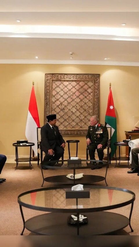 Spesial Prabowo Disambut Tentara Gagah Jelang Bertemu Raja Yordania Abdullah II