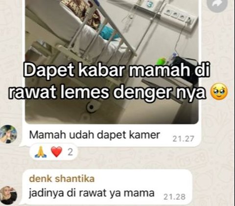 Ibunda Dirawat di Rumah Sakit, Aksi Pria Beri Kejutan Datang Menjenguk dari Bekasi-Cirebon Ini Bikin Haru