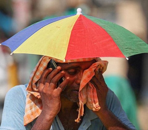 FOTO: Suhu Ekstrem! 2024 Jadi Tahun Terpanas Terpanjang di India