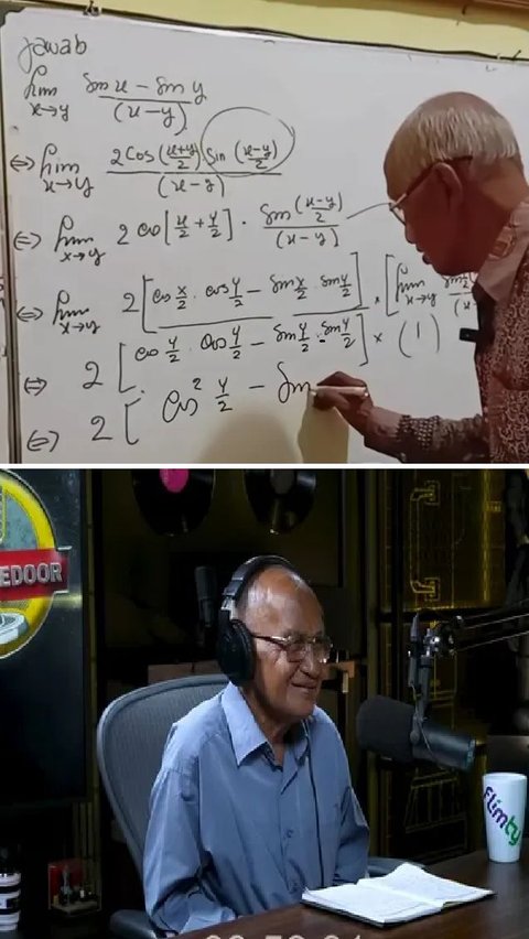 <b>Mengenal Sosok Melan Achmad, 'Mbah Guru Matematika' Berusia 78 Tahun yang Viral di TikTok</b><br>