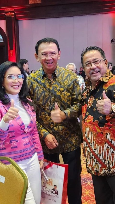 Kompak Si Doel, Oneng Sampai Ahok di Ultah Jenderal Polisi Mantan Ajudan Bung Karno