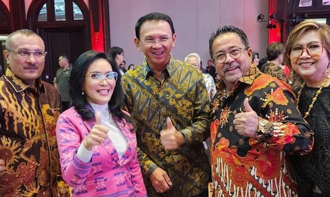 Kompak Si Doel, Oneng Sampai Ahok di Ultah Jenderal Polisi Mantan Ajudan Bung Karno