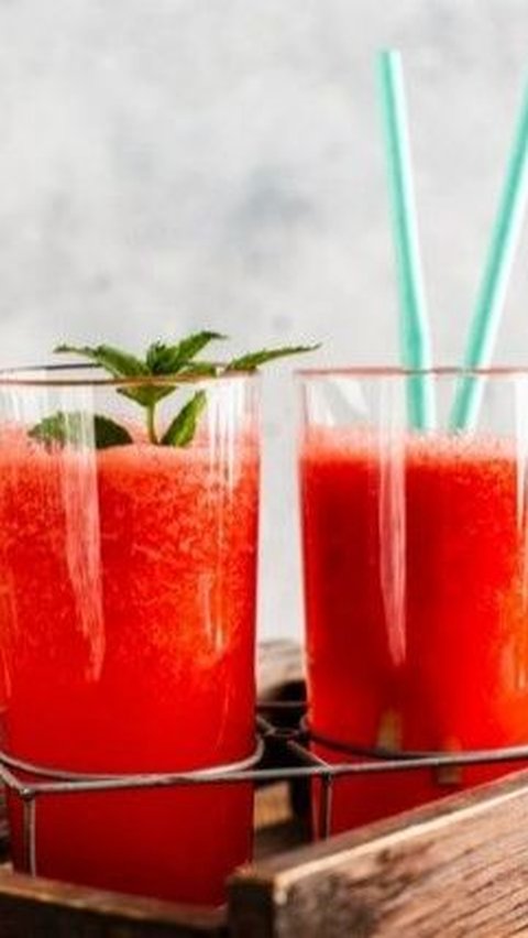 4. Watermelon Basil Seed Juice
