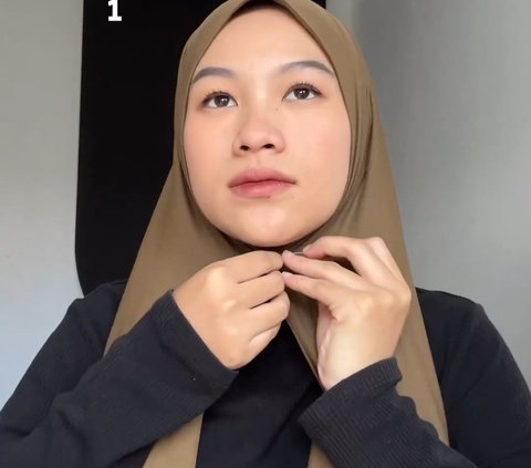 Tutorial Pashmina Jersey Anti Ribet tapi Stylish Buat Hangout