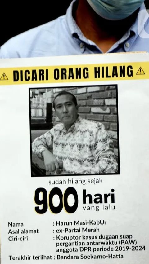 KPK Buru Harun Masiku hingga Empat Tahun, Berapa Uang Negara Keluar?