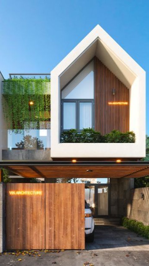 Rumah Minimalis Elegan dengan Konsep Natural