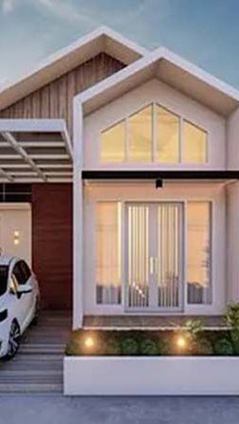 Rumah Minimalis 1 Lantai Modern Serba Putih