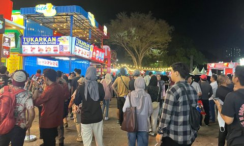 Jakarta Fair Diserbu Pengunjung di Hari Perdana Pembukaan