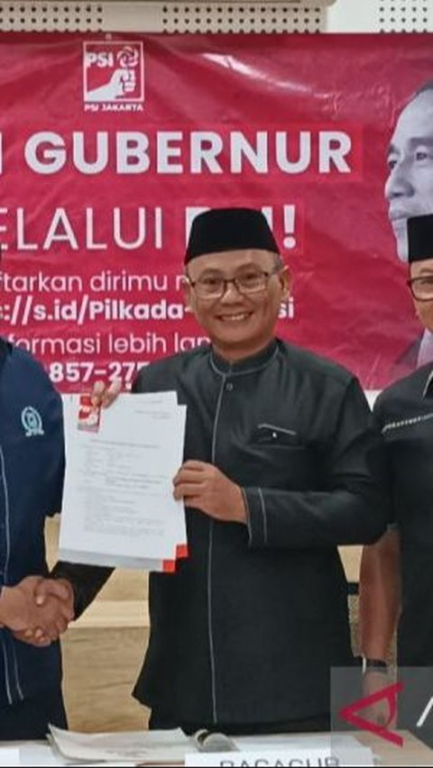 Ketua FBR Lutfi Hakim Daftar Bakal Cagub Jakarta 2024 dari PSI