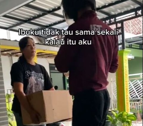 Pulang Usai 6 Tahun Merantau di Korea, Pria Ini Nyamar Jadi Kurir Paket Demi Beri Kejutan Ibunda