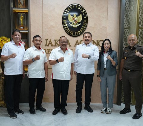 Jaksa Agung Menerima Audiensi Ketua Umum KONI dalam Rangka Pendampingan Pelaksanaan PON XXI/PON Aceh-Sumut 2024